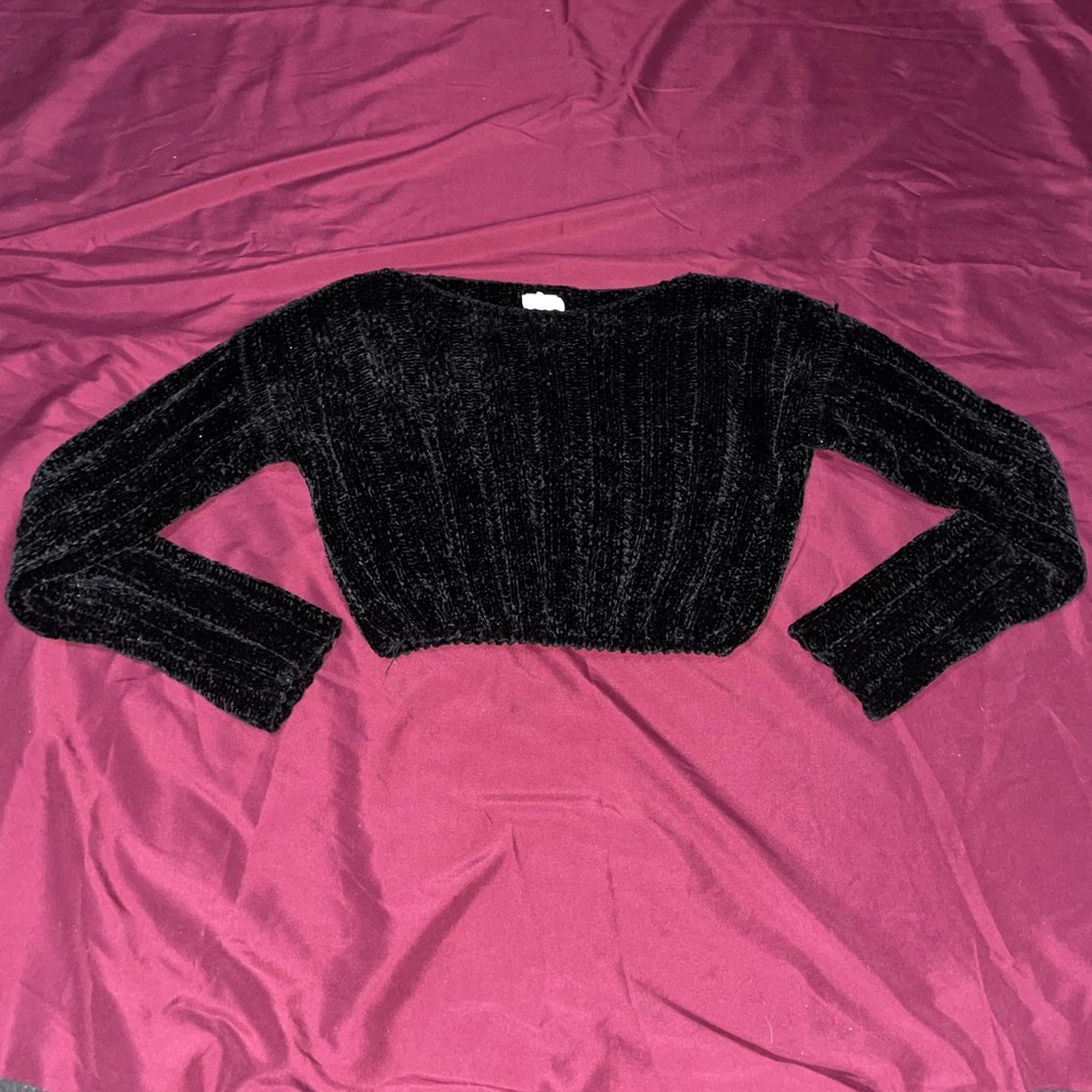 Sweater Crop Top